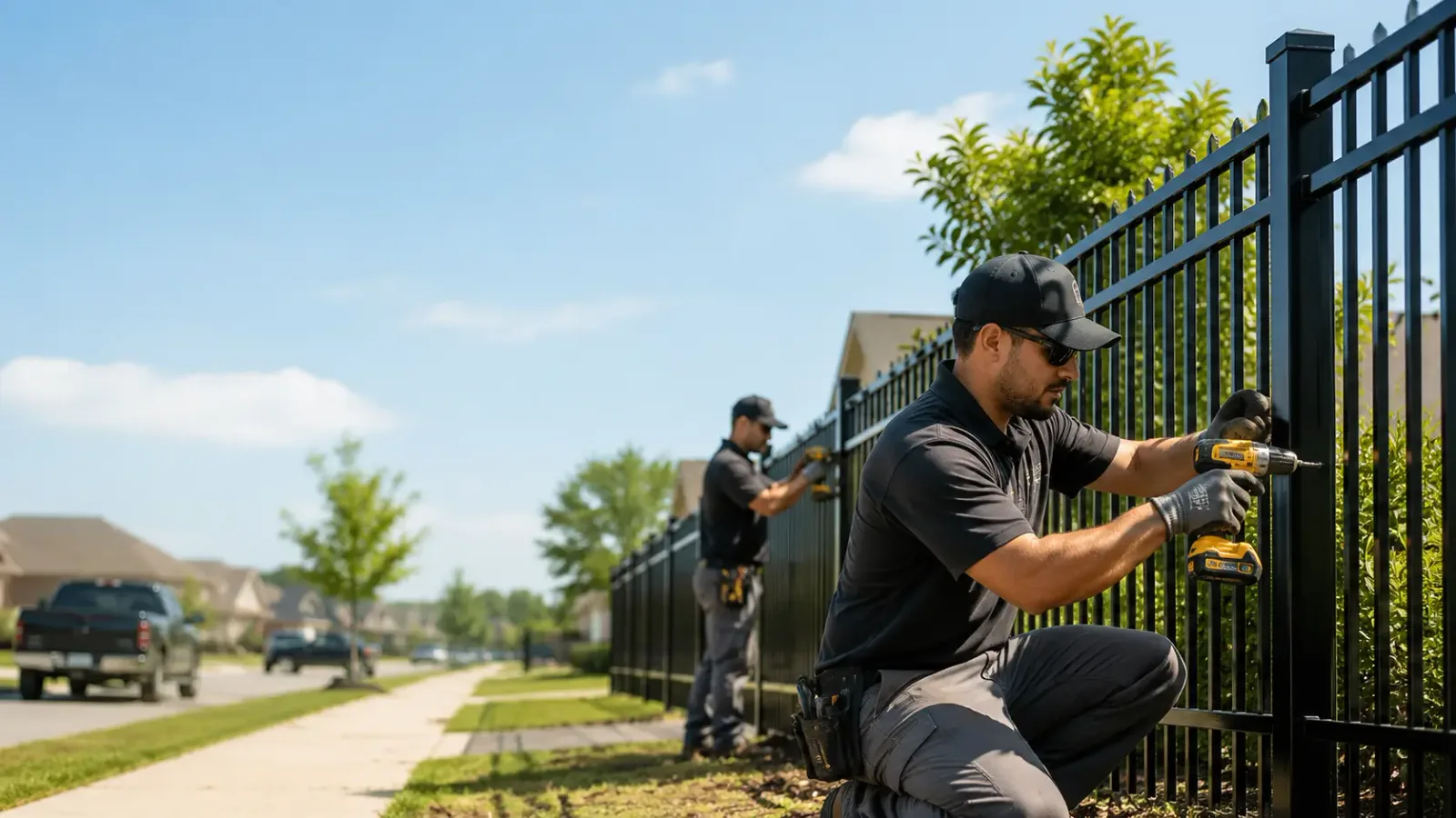 Metal Fence Installation in Lytle, TX